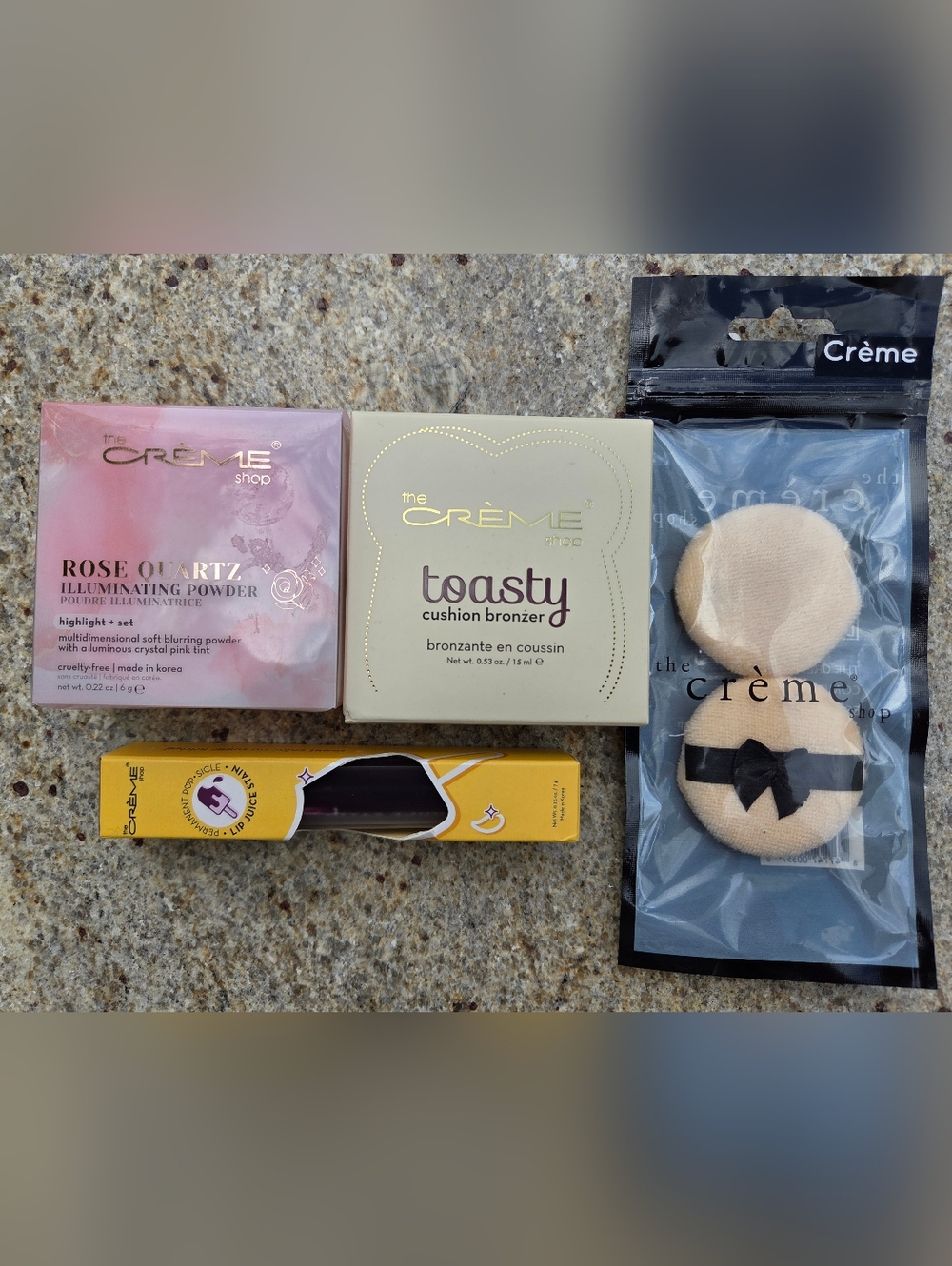 The Crème Shop makeup bundle 💕Perfect everyday glam set with face + Lip Essenti